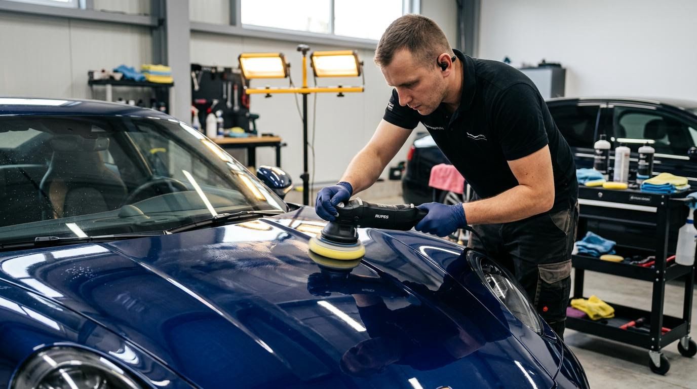 Krok 3: Korekta lakieru (polerowanie)