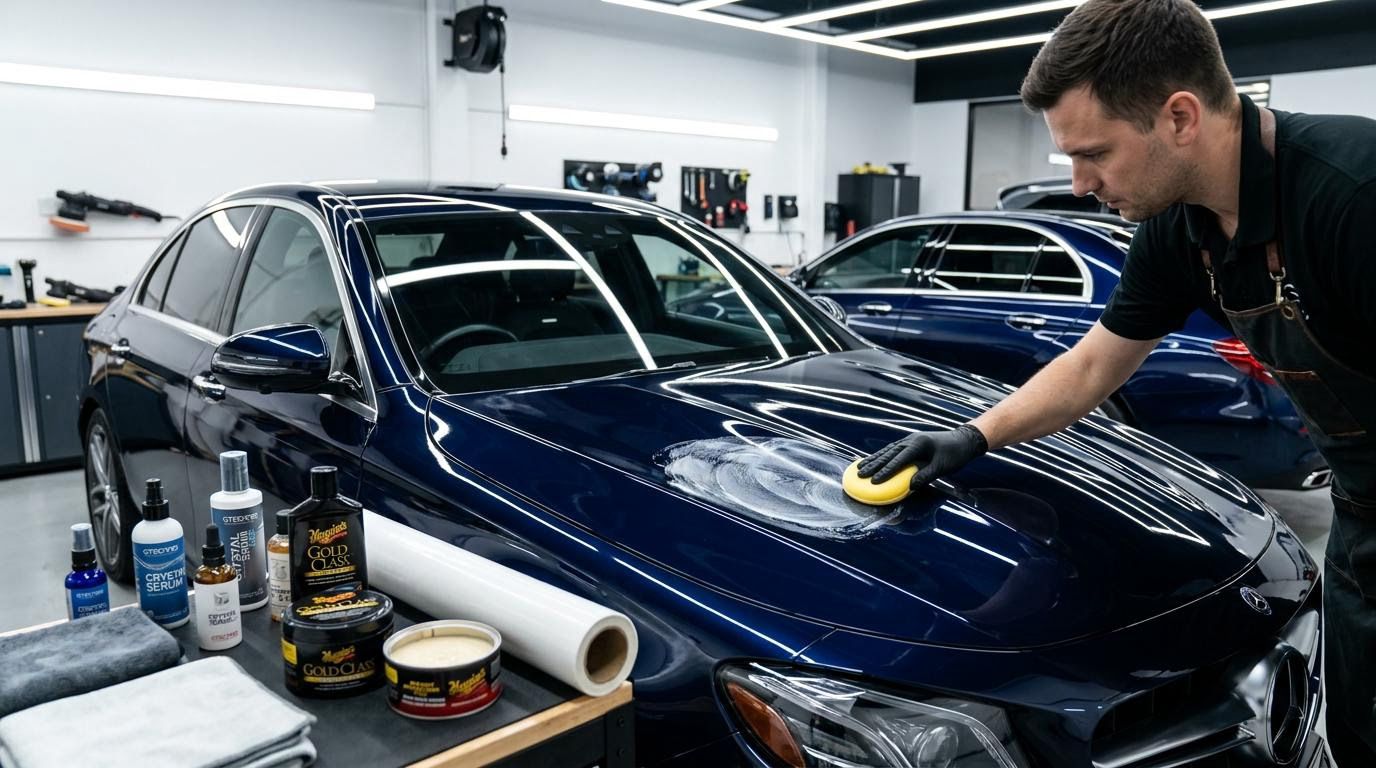 Krok 4: Zabezpieczenie lakieru &ndash; woski, powłoki i folie