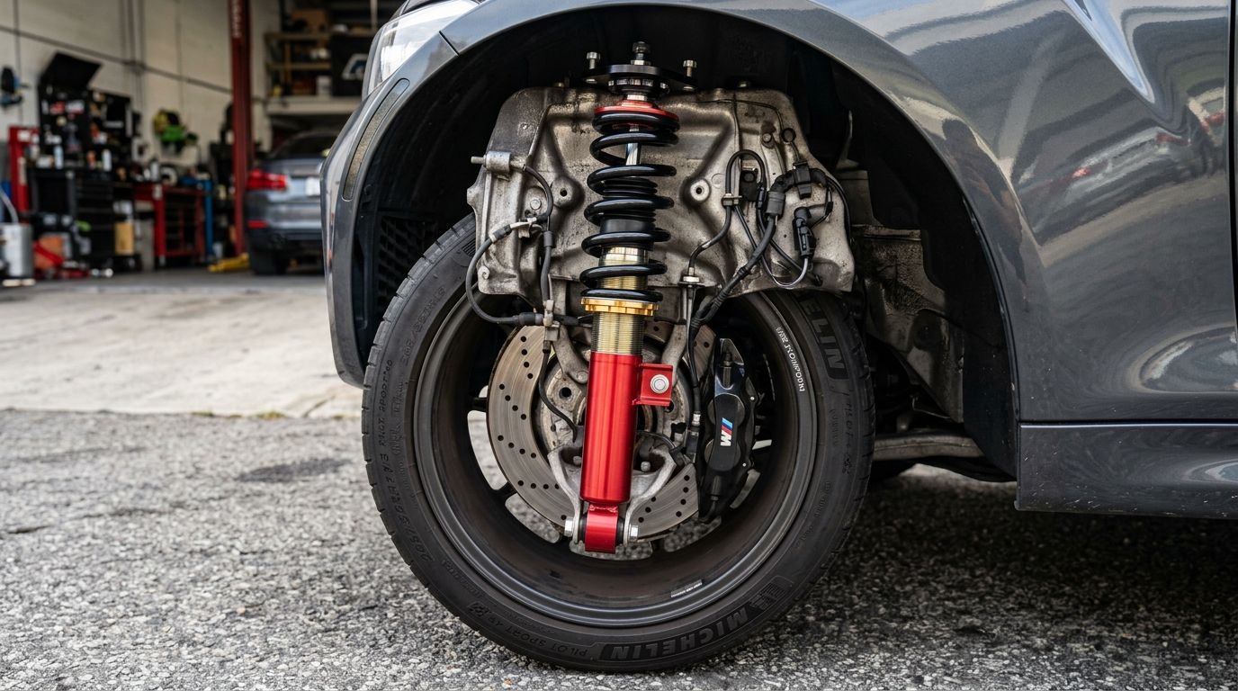 Zawieszenie sportowe (kit): Zgrany duet sprężyny i amortyzatora