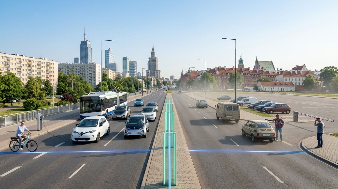 Strefy Czystego Transportu w Polsce: Które miasta wprowadzają ograniczenia?