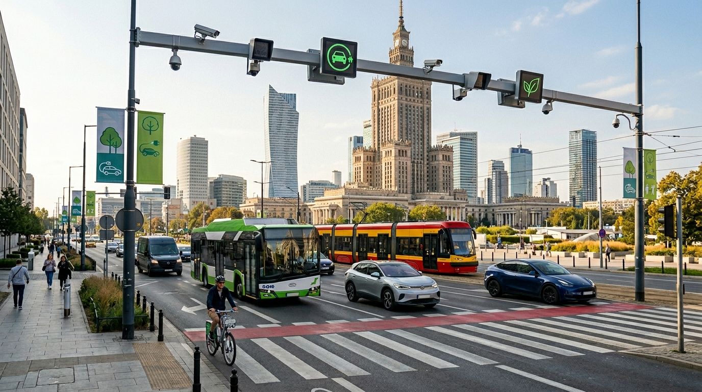 Warszawa &ndash; pierwsza polska Strefa Czystego Transportu w praktyce