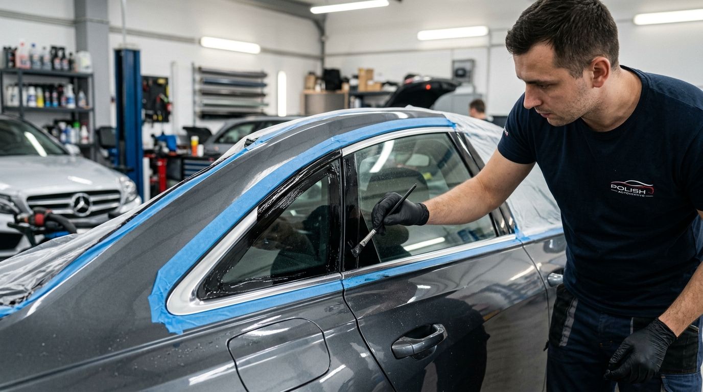 Metoda 1: Oklejanie folią wylewaną (Car Wrapping)